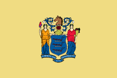 new jersey flag graphic