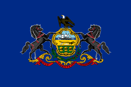 pennsylvania flag graphic